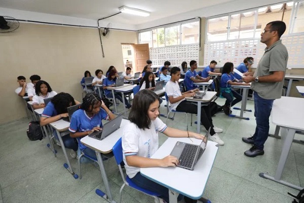 Estudantes da rede estadual de ensino