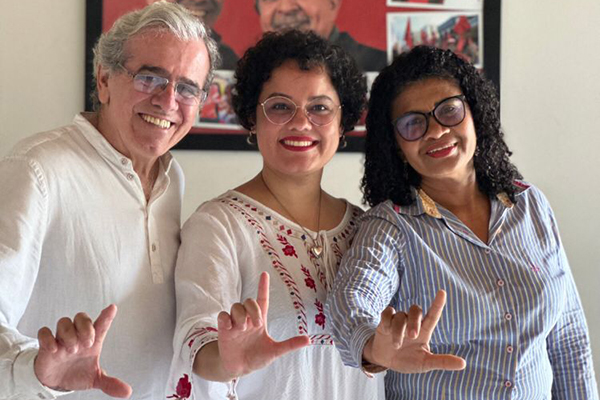 João Bosco, Raíssa Féliz e Erlita de Freitas