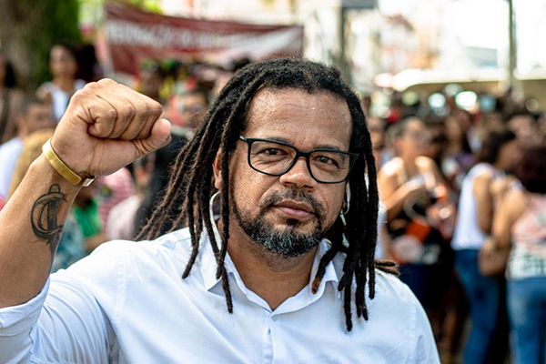 O pré-candidato à Prefeitura de Salvador Kleber Rosa (PSOL)