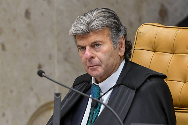 O ministro Luiz Fux, do STF (Supremo Tribunal Federal)