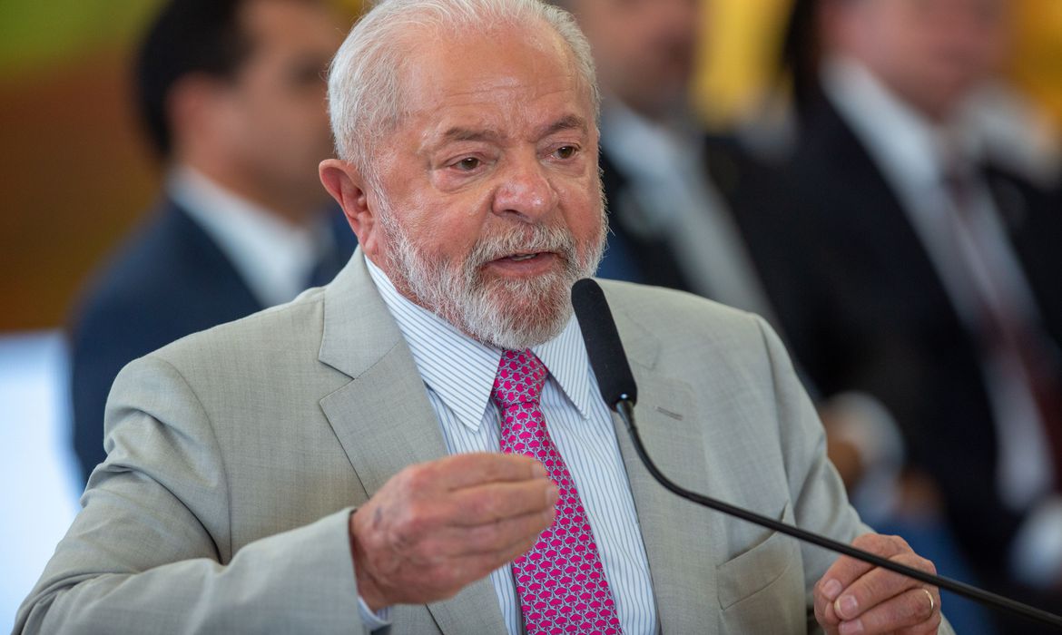 O presidente Lula
