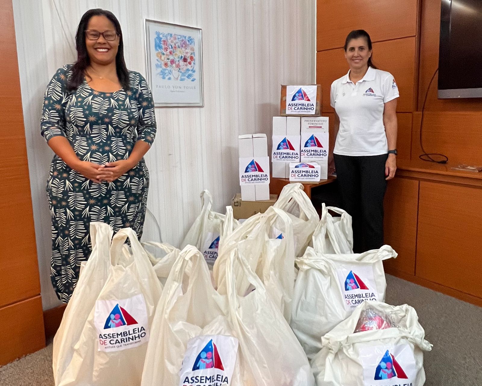 Essa ação integra o Projeto Assembleia de Carinho que é o braço social da Assembleia Legislativa Essa ação integra o Projeto Assembleia de Carinho que é o braço social da Assembleia Legislativa