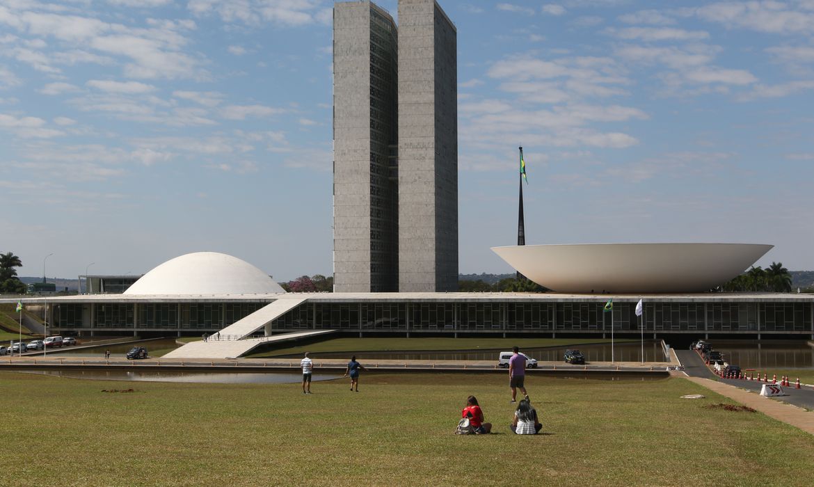 Palácio do Congresso Nacional, onde estão Câmara dos Deputados e Senado