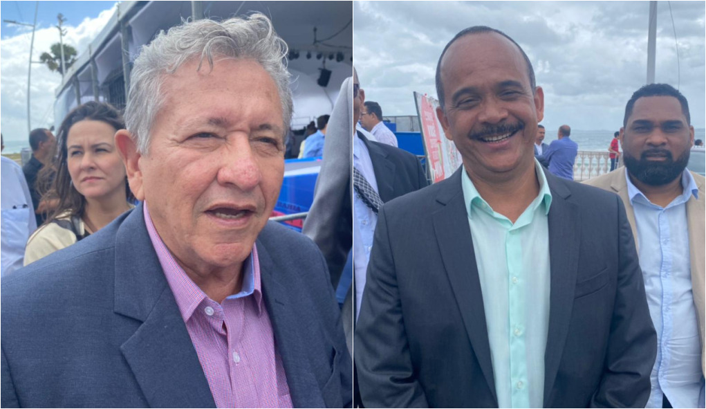 Luiz Caetano e Antônio Elinaldo Luiz Caetano e Antônio Elinaldo