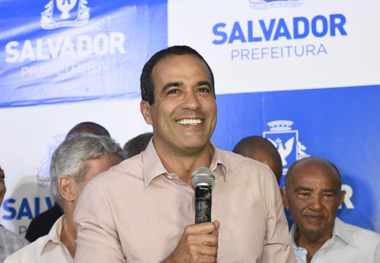 O prefeito de Salvador, Bruno Reis