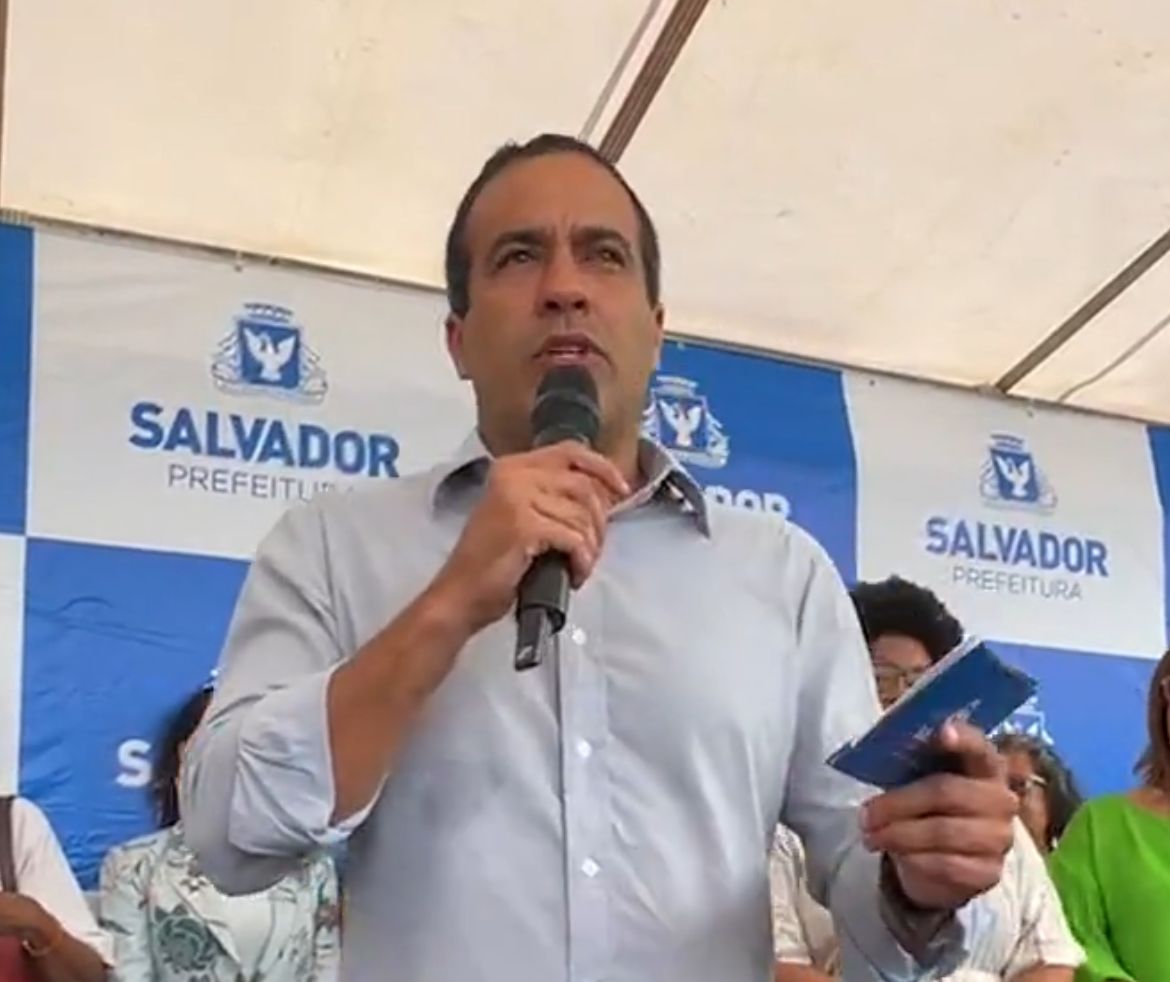 A fala do prefeito foi feita na manhã desta quinta-feira, durante a entrega do monumento a Maria Felipa, na Praça Cairu