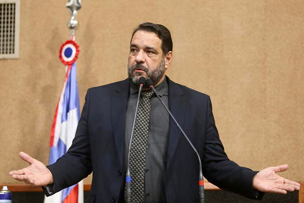 O líder da oposição na Assembleia Legislativa da Bahia (AL-BA), deputado estadual Alan Sanches (União Brasil)