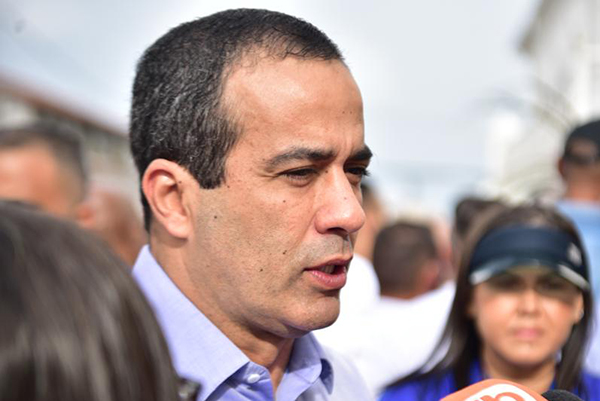 O prefeito Bruno Reis