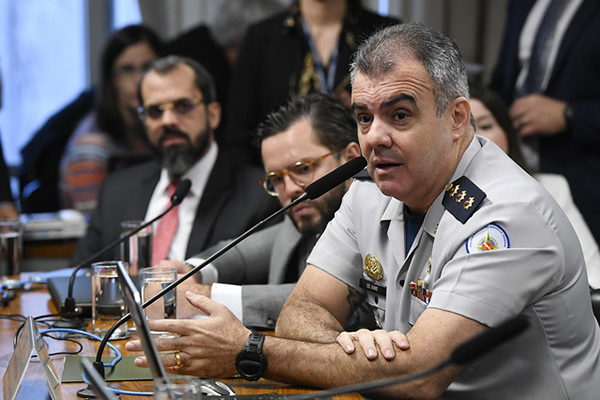 O coronel da PM do Distrito Federal Jorge Eduardo Naime