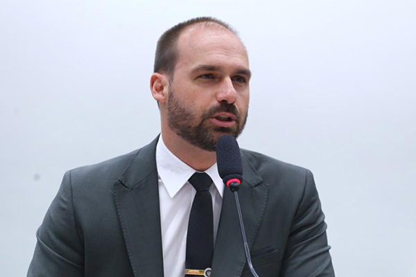O deputado federal Eduardo Bolsonaro (PL-SP)