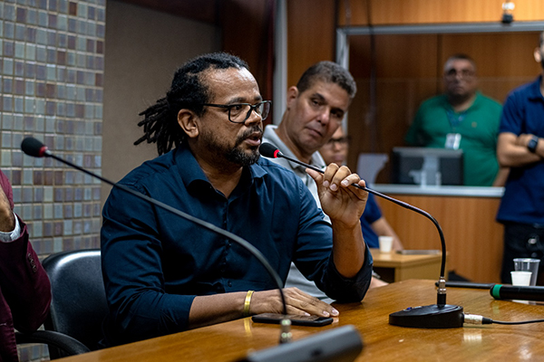 O coordenador-geral da Federação dos Trabalhadores Públicos do Estado da Bahia (Fetrab), Kleber Rosa