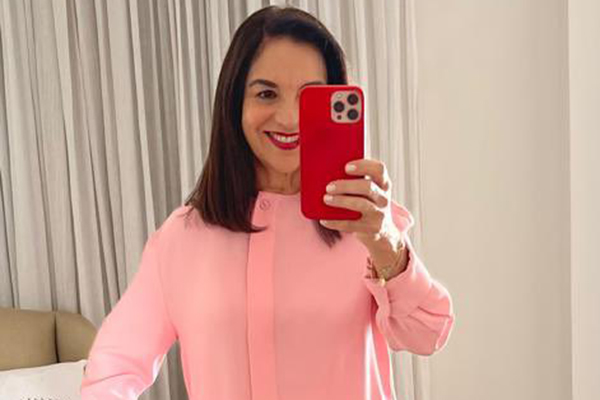A segunda-dama Lu Alckmin A segunda-dama Lu Alckmin
