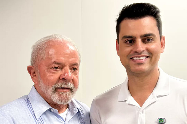 O presidente Lula e o deputado federal Yuri do Paredão (PL-CE) O presidente Lula e o deputado federal Yuri do Paredão (PL-CE)