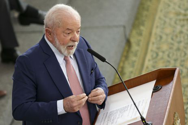 O presidente Lula (PT) O presidente Lula (PT)