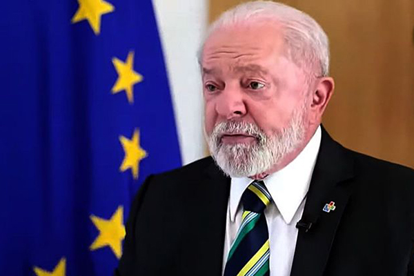 O presidente Luiz Inácio Lula da Silva (PT)