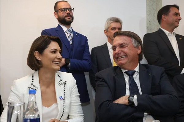 Michelle e Jair Bolsonaro 