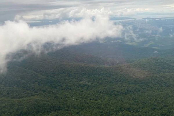 Região da Serra da Prata, onde aeronave desapareceu
