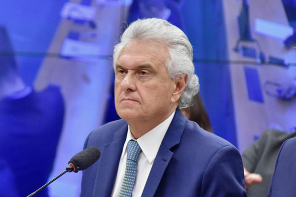 O governador de Goiás, Ronaldo Caiado (União Brasil)