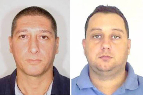 O PM reformado Ronnie Lessa, que teria efetuado disparos que matou a vereadora Marielle Franco, e o ex-policial Élcio Queiroz, acusado de dirigir o carro do atirador