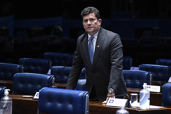 O senador Sergio Moro (União Brasil-PR)