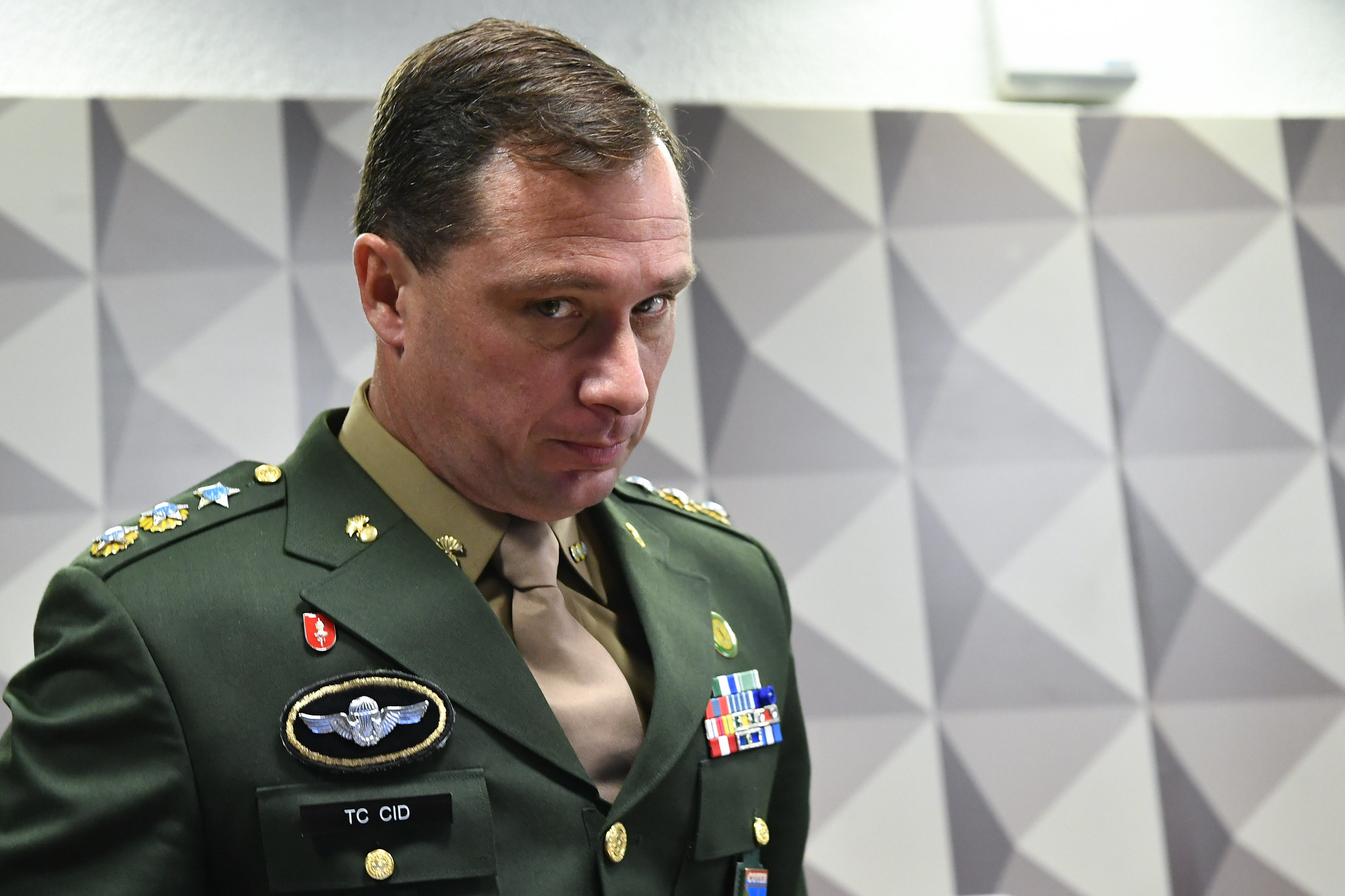 O tenente-coronel Mauro Cid