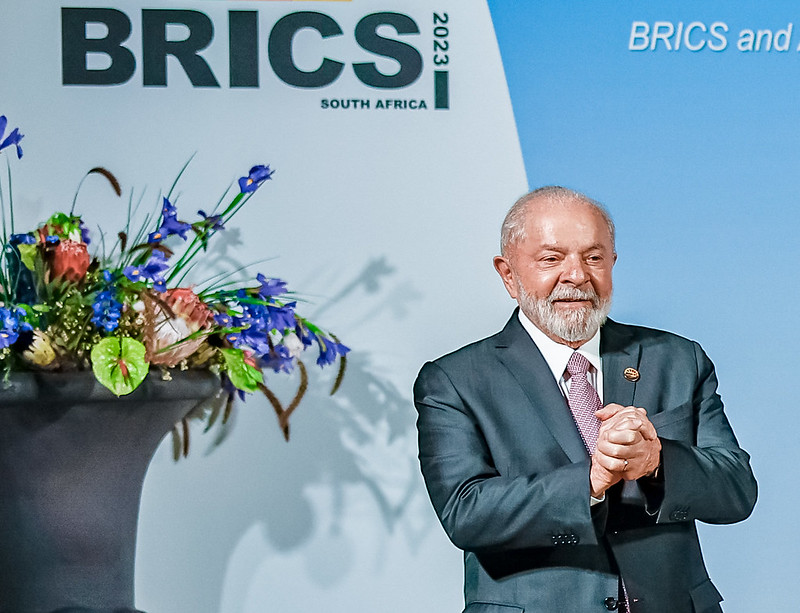 O presidente Lula O presidente Lula