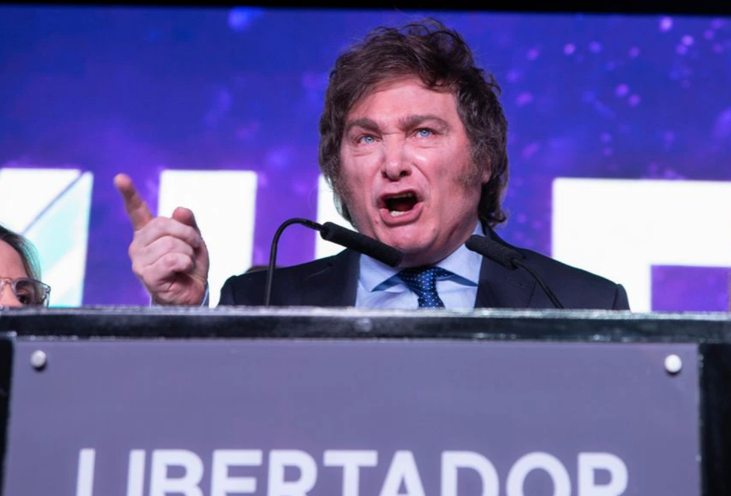  Javier Milei é candidato à Presidência da Argentina 
