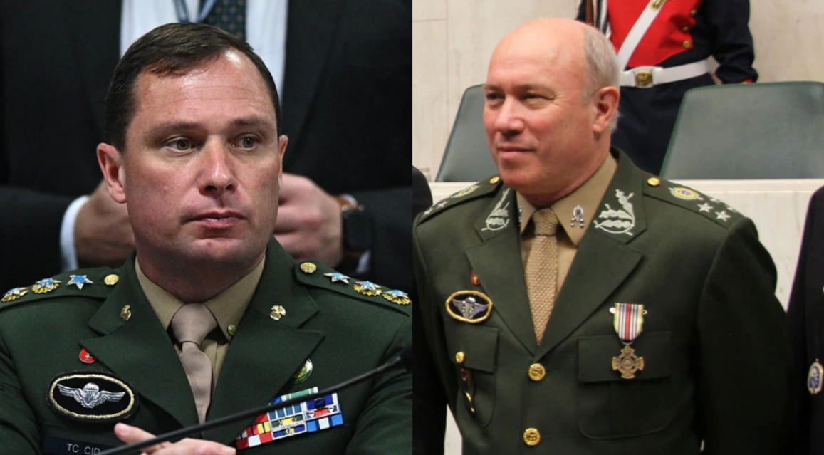 General da reserva Mauro Lourena Cid e tenente-coronel, que está preso há três meses, são investigados no inquérito das joias de Bolsonaro