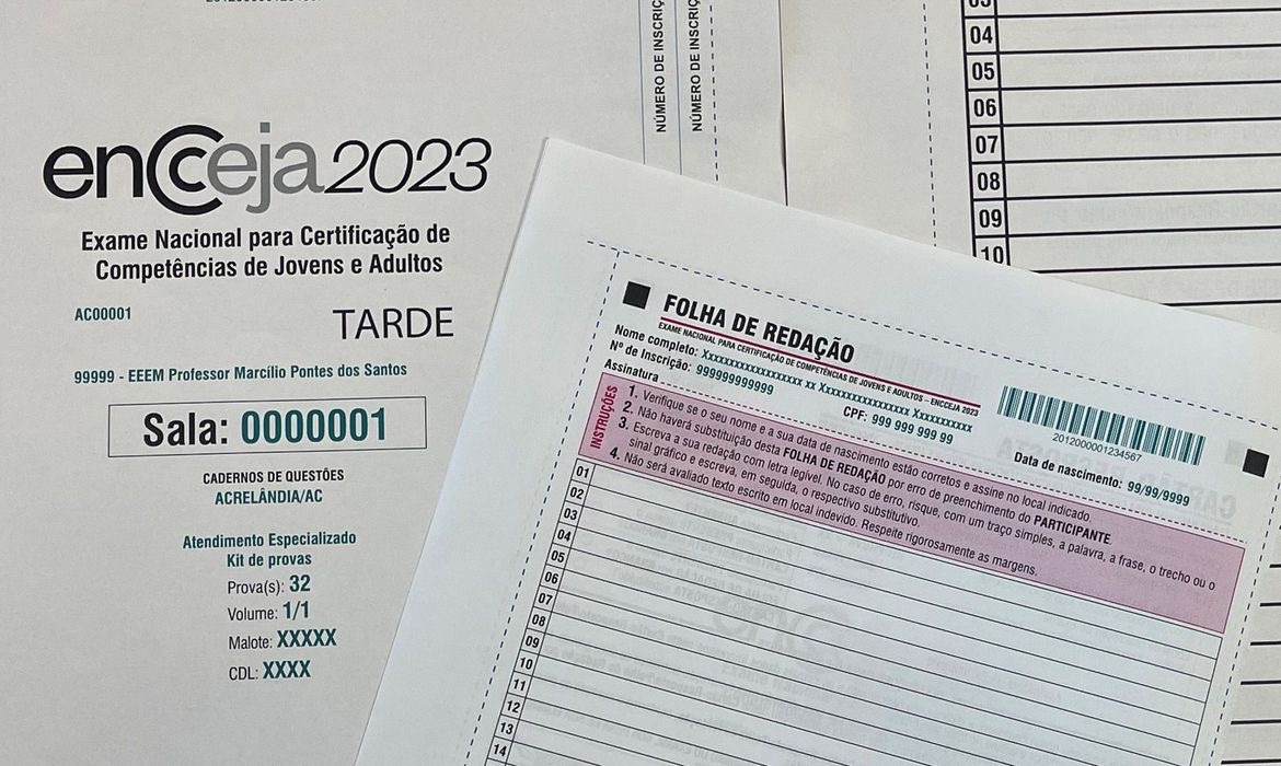 Provas do Encceja 2023 são aplicadas neste domingo em todo o país