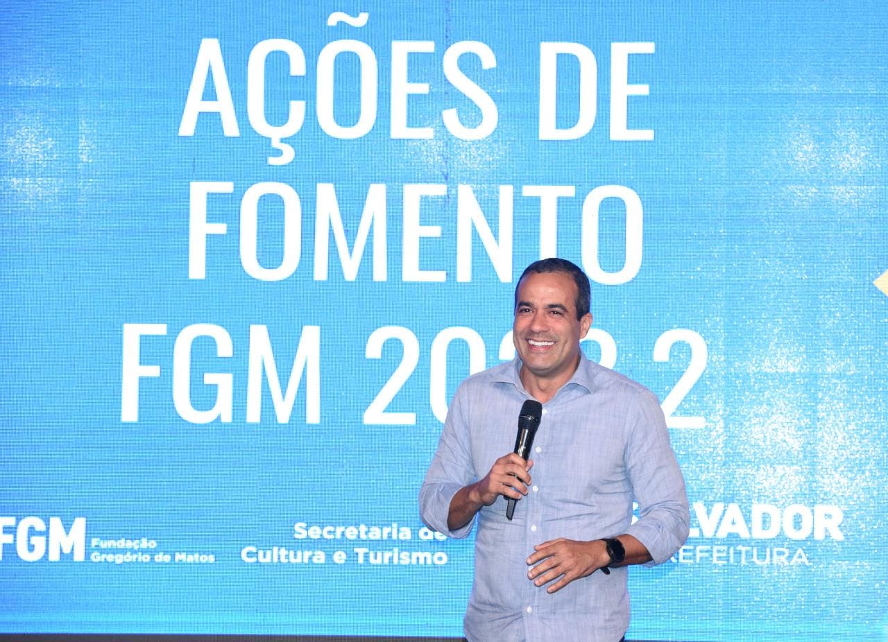 O prefeito Bruno Reis