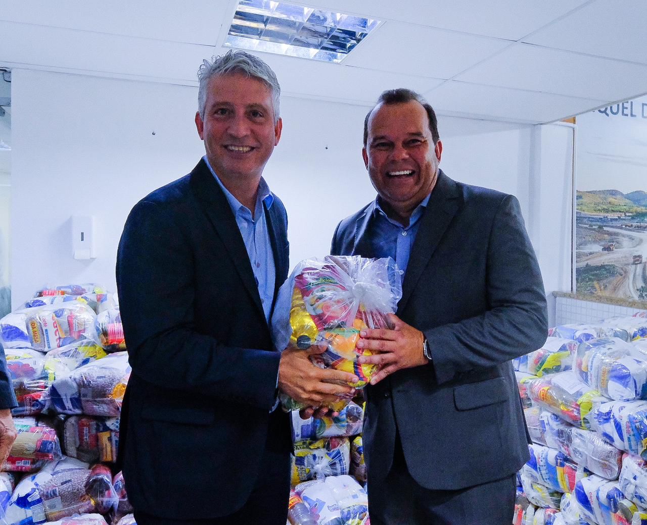 Presidente da CBPM Henrique Carballal e vice-governador Geraldo Júnior Presidente da CBPM Henrique Carballal e vice-governador Geraldo Júnior