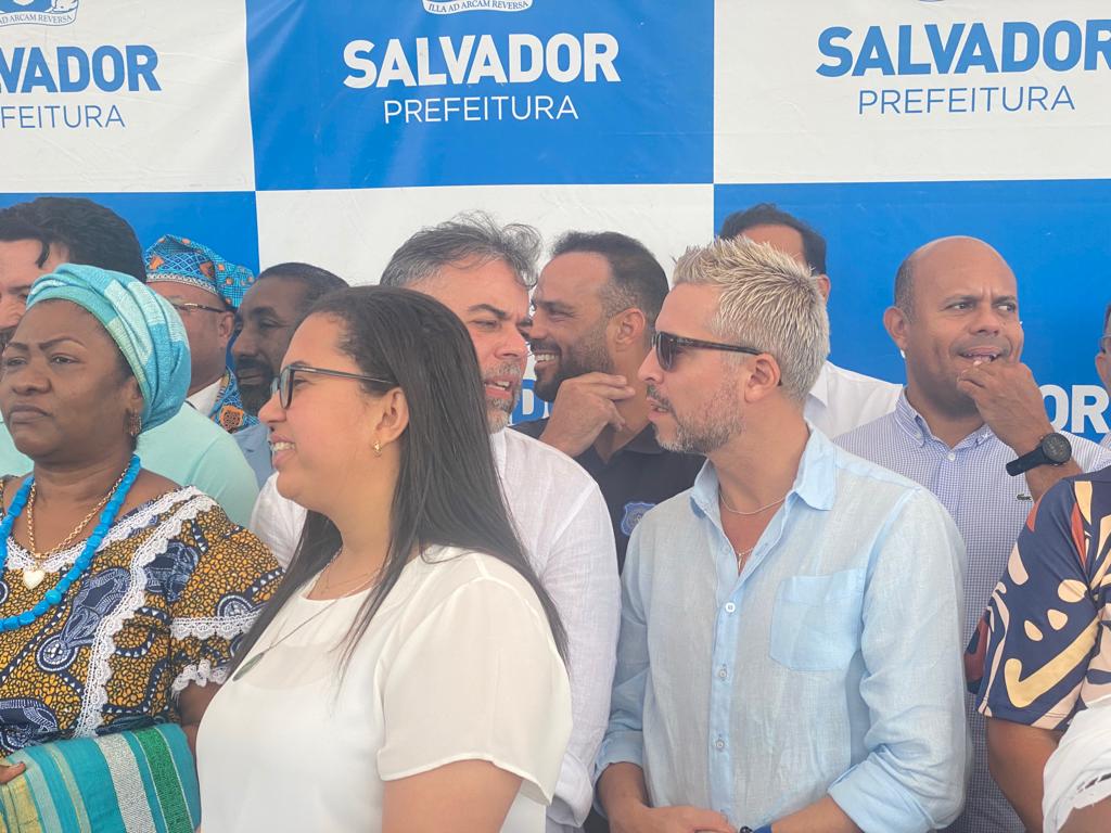 Secretário de Jerônimo, Bruno Monteiro marca presença em inauguração de Bruno Reis Secretário de Jerônimo, Bruno Monteiro marca presença em inauguração de Bruno Reis