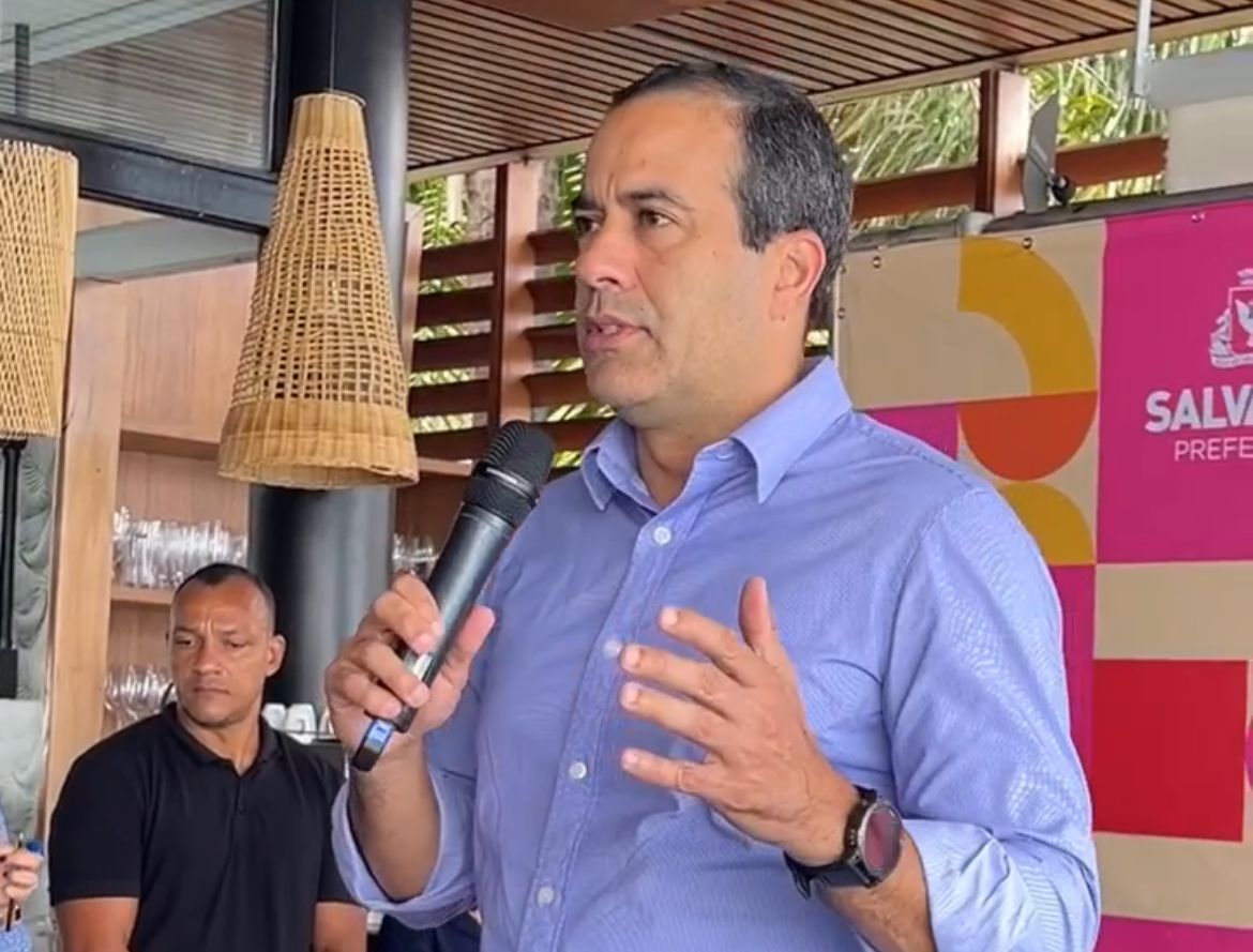 A fala do prefeito foi feita durante o lançamento do Salão Náutico de Salvador com Grand Pavois A fala do prefeito foi feita durante o lançamento do Salão Náutico de Salvador com Grand Pavois