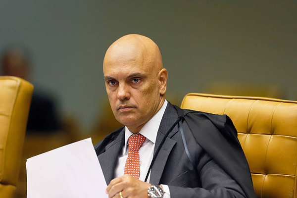 O ministro Alexandre de Moraes, do STF (Supremo Tribunal Federal) O ministro Alexandre de Moraes, do STF (Supremo Tribunal Federal)