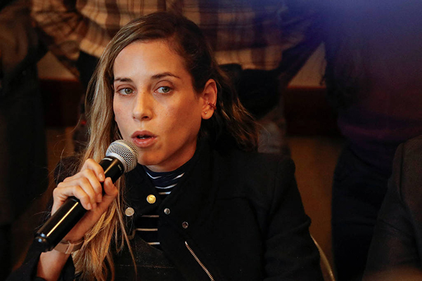 Andrea González, que disputará presidência no lugar de Fernando Villavicencio