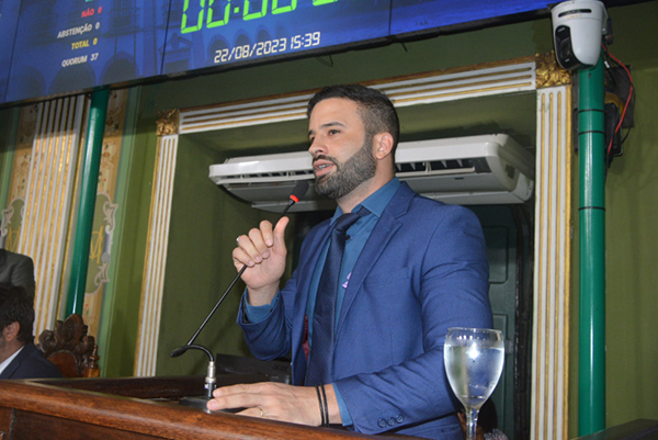 O vereador Átila do Congo (Patriota) O vereador Átila do Congo (Patriota)