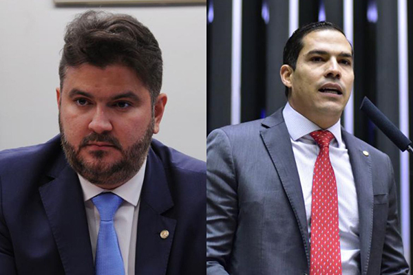 Os deputados federais Diogo Coronel e Gabriel Nunes Os deputados federais Diogo Coronel e Gabriel Nunes