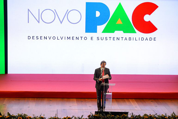 O ministro da Fazenda, Fernando Haddad
