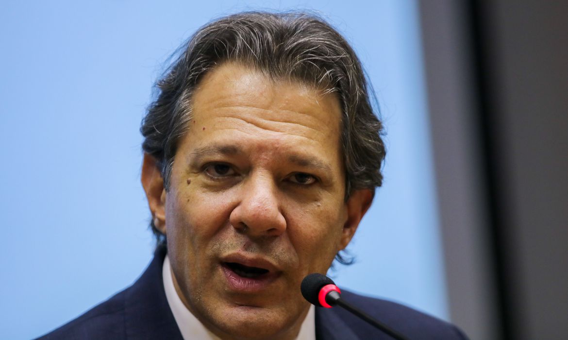O ministro da Fazenda, Fernando Haddad O ministro da Fazenda, Fernando Haddad