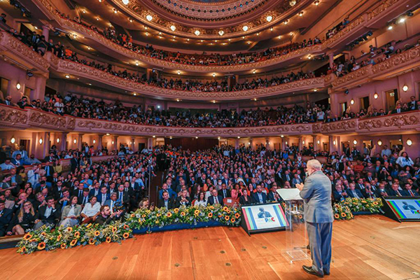 O presidente Lula durante o lançamento do PAC O presidente Lula durante o lançamento do PAC