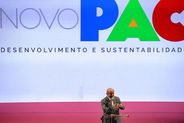 O presidente Lula O presidente Lula