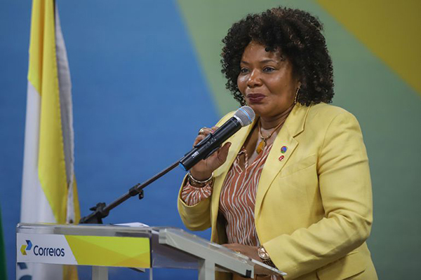 A cantora e ministra da Cultura, Margareth Menezes