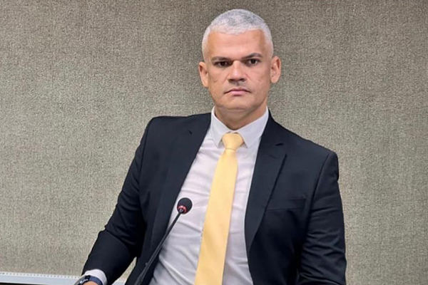 O deputado estadual Pablo Roberto (PSDB), vice-prefeito diplomado de Feira de Santana