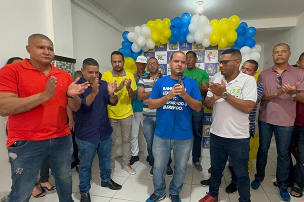 Vereador Randerson Leal em inauguração de instituto em Cajazeiras Vereador Randerson Leal em inauguração de instituto em Cajazeiras