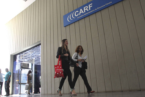 Fachada externa do Carf (Conselho Administrativo de Recursos Fiscais) 