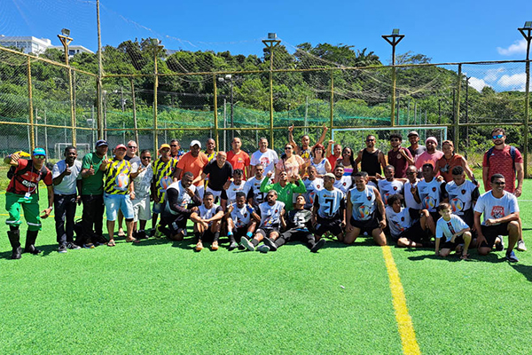 Seleção do SindilimpBA goleou o Sindiquímica na final da Copa CUT de Fut7, em Salvador, neste sábado (12)