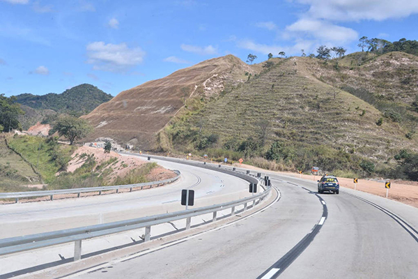 Trecho da BR-381/262/MG/ES, que liga Belo Horizonte a Viana (ES), que também será concedida pelo governo federal