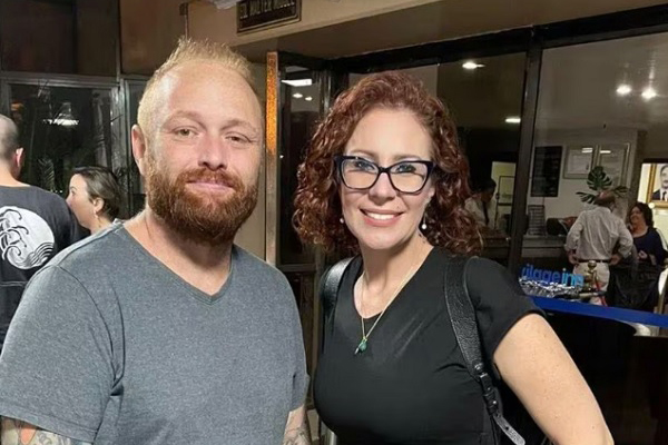 O hacker Walter Delgatti e a deputada federal Carla Zambelli (PL-SP)