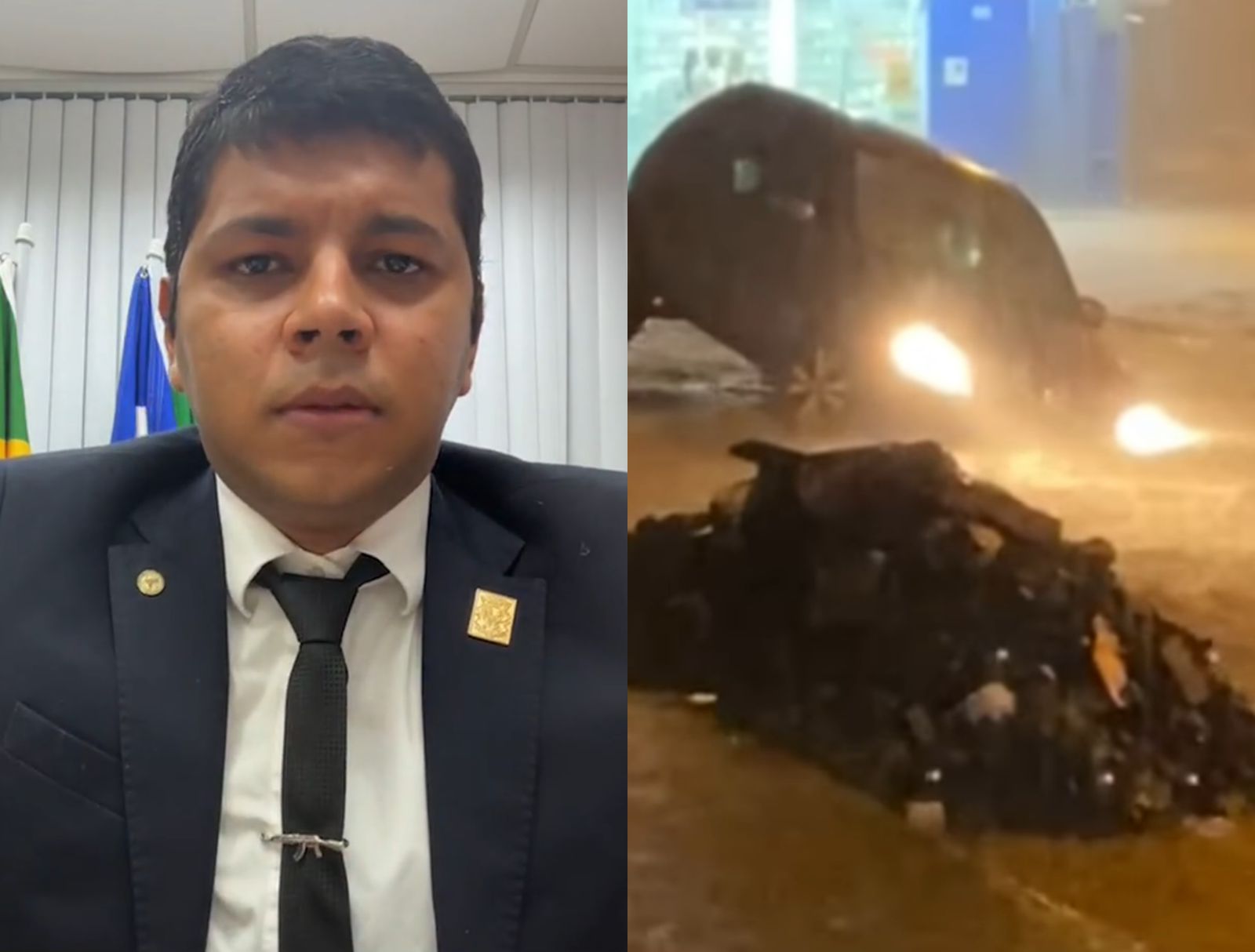 Na imagem, o deputado estadual Diego Castro, do PL Na imagem, o deputado estadual Diego Castro, do PL