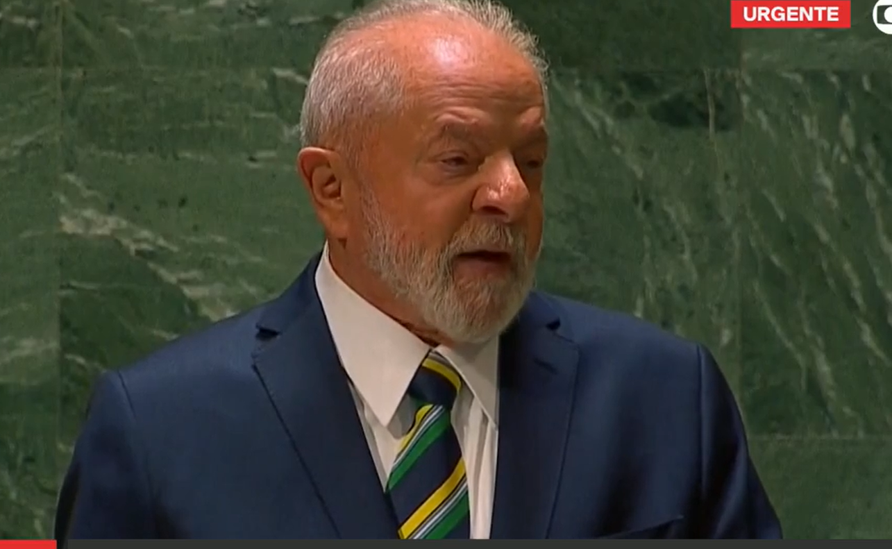 O presidente Lula